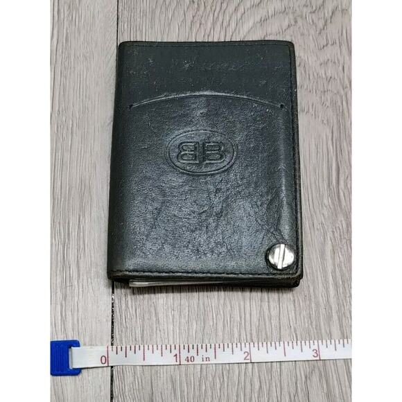 Buxton Card Wallet 10 Plastic Wallet Inserts Holds 20 Card Brown Men's Minimal - Picture 6 of 8